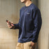 Minimal Logo Crew Neck Long Sleeve T-shirt P1682