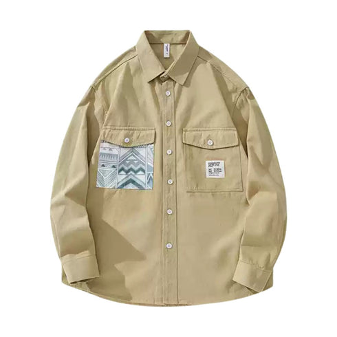 Long Sleeve Casual Work Shirt P1193