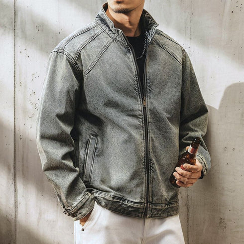 Light Fade Stand Jacket P1887