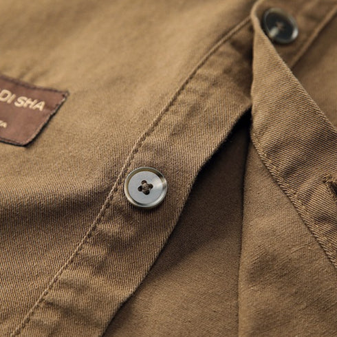 Classic Work Canvas Shirt Jacket P1631