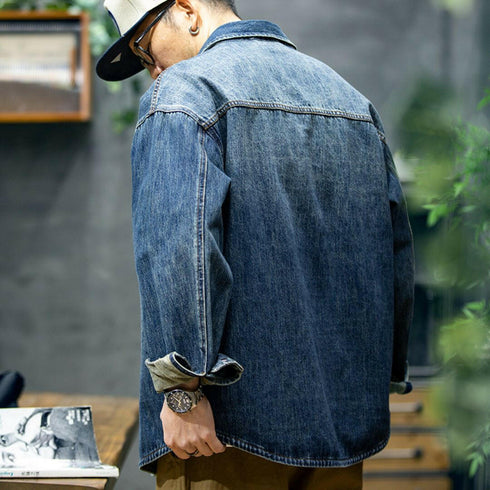 Denim Shirt Men's P0759