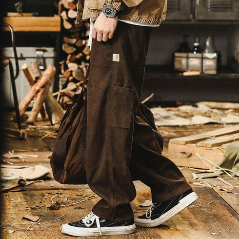 Absorbent Cotton Casual Pants P0669