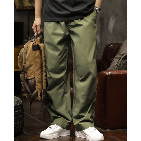Straight Loose Casual American Trousers P1022