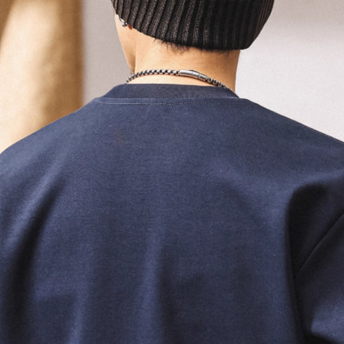 Minimal Logo Crew Neck Long Sleeve T-shirt P1682