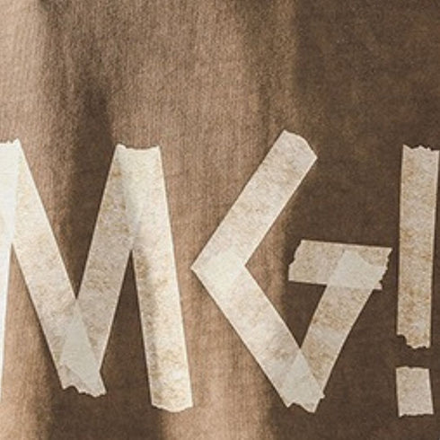 Big Logo Front Print Long Sleeve Sweatshirt P1711