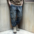 Vintage Wash Cargo Jeans P0411