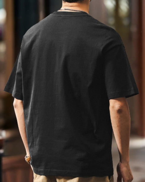 Double Pocket Accent Short Sleeve T-shirt P1368