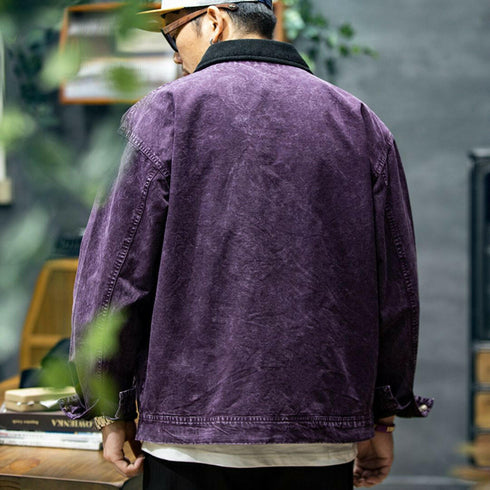 Purple Work Jacket P0757