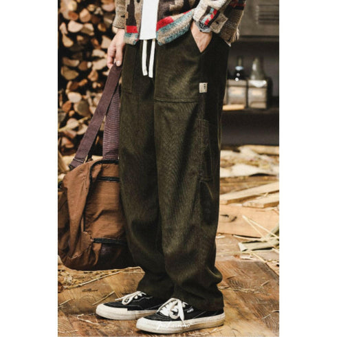 Absorbent Cotton Casual Pants P0669