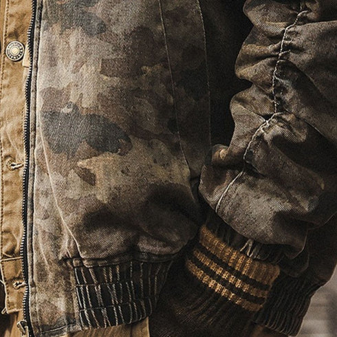 Camouflage Pattern Blouson P1874