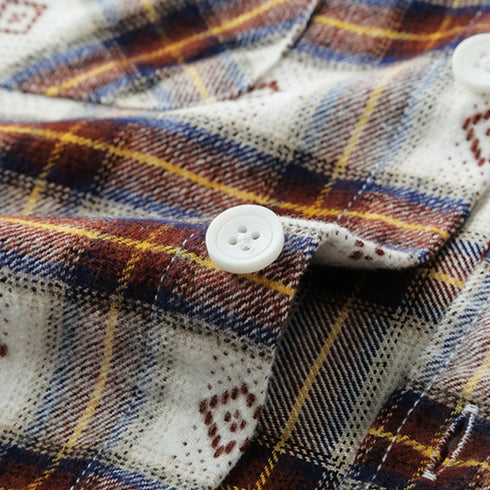 Retro Diamond Check Shirt P1627