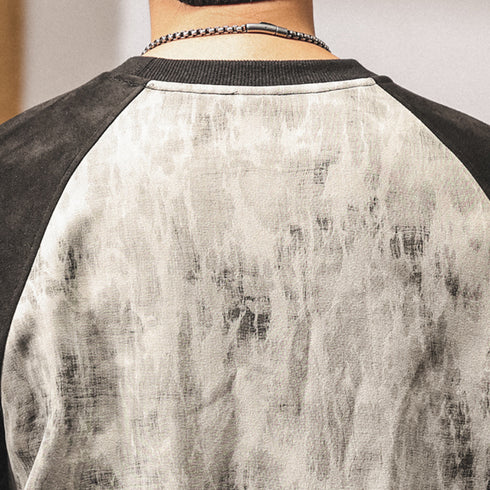 Vintage Wash Style Long Sleeve T-shirt P1684