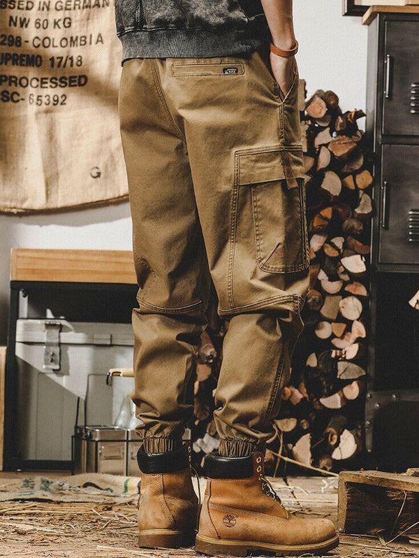 【OUTLET/即納】Loose Straight Casual Pants Men's P0717