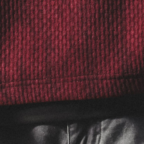 Waffle Texture Utility Pocket Sweater P1860