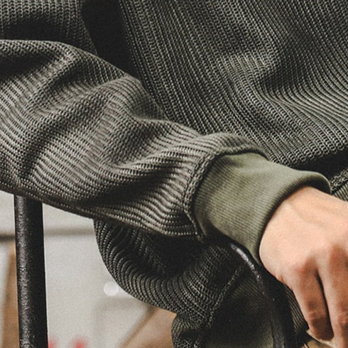 Vintage Wash Rib Sweatshirt P1744