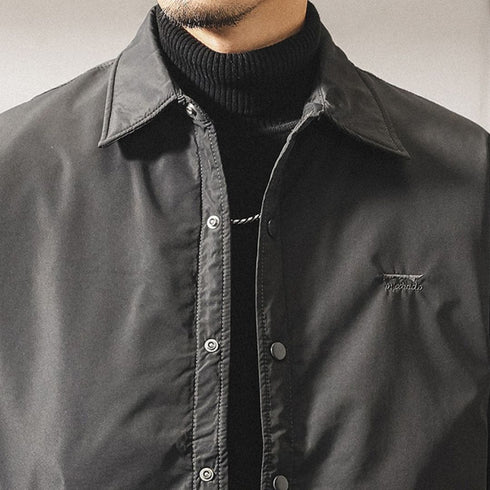 Simple Silhouette Coach Jacket P1871