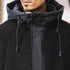 Two-Tone Design Hood Jacket P1873