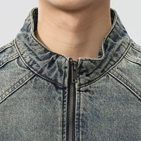 Light Fade Stand Jacket P1887