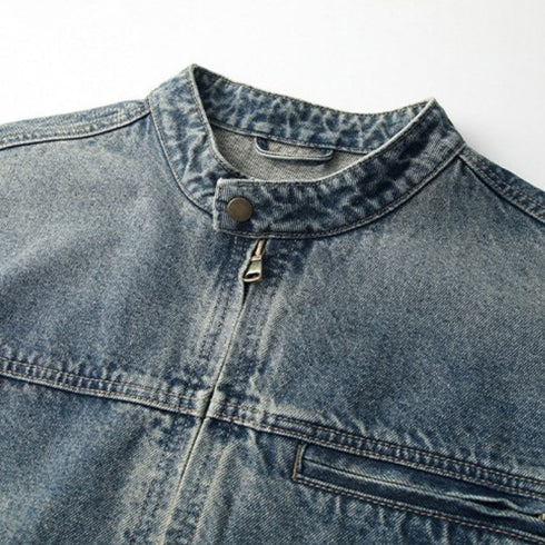 Faded Wash Stand Jacket P1886