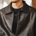 Vintage Leather-Like Jacket P1882