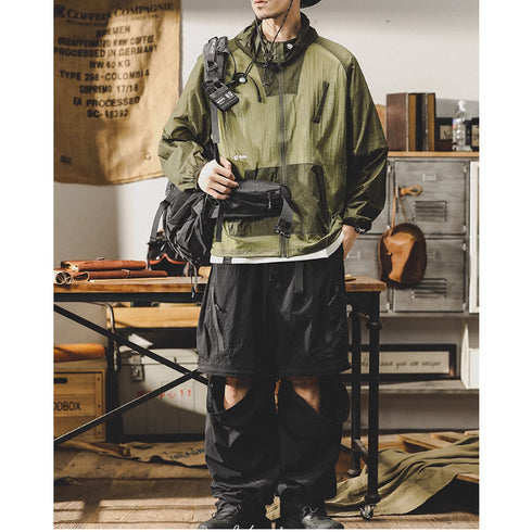 Zip Up Casual Jacket P0317