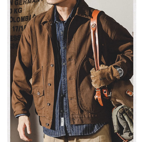 Casual Denim Jacket P0313