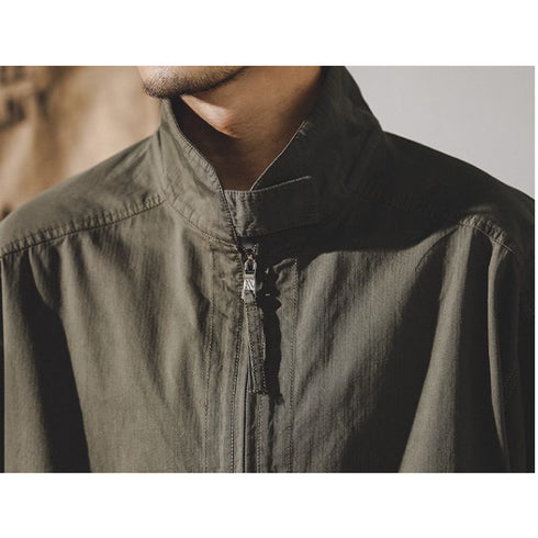 Half Zip Retro Jacket P0316