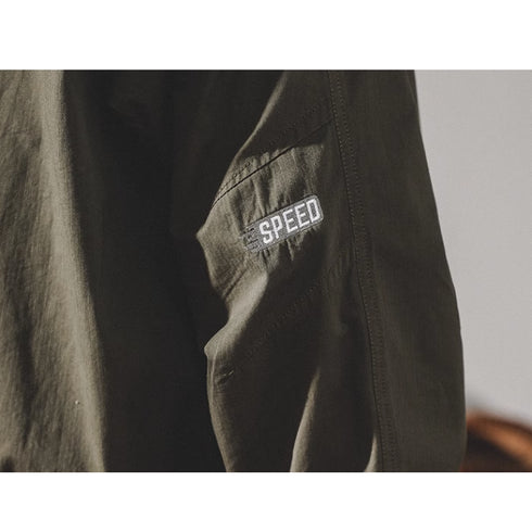 Half Zip Retro Jacket P0316