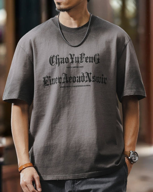 Smoky Gothic Logo Short Sleeve T-Shirt P1367