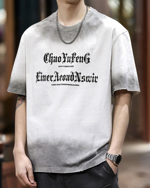 Smoky Gothic Logo Short Sleeve T-Shirt P1367