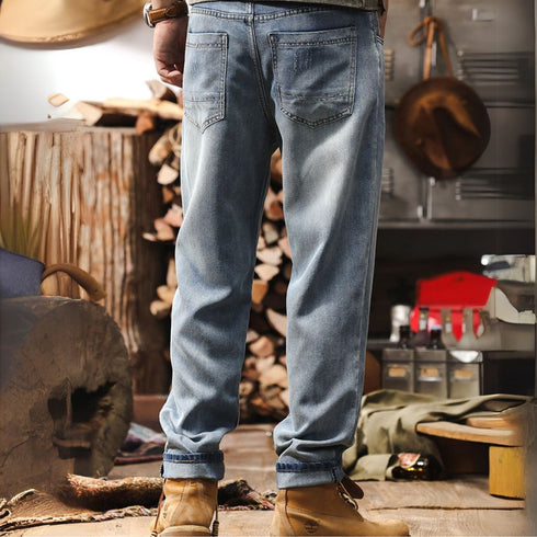 Straight Drape Casual Pants P1252