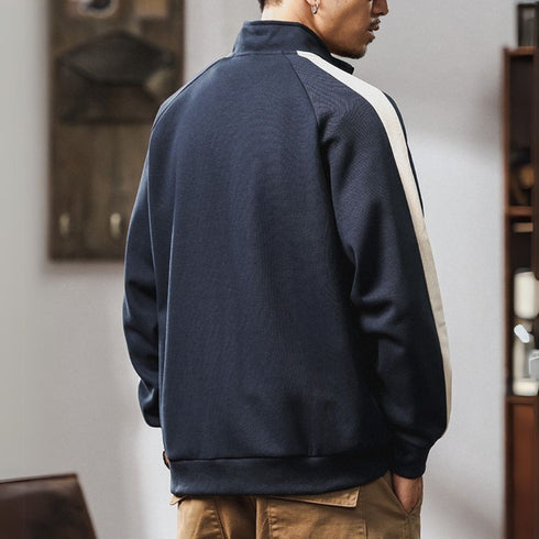 Loose Striped Print Casual tracksuit P1185