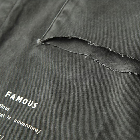 Military Taste Oversized Work Shirt P1728