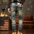 Slim Straight Wash Jeans P1086