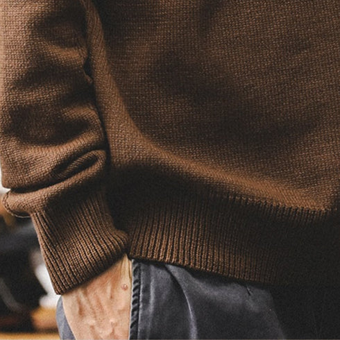 Urban Casual Design Crewneck Knit P1652