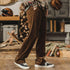 Heavy Chenille Casual Pants Men's P0664