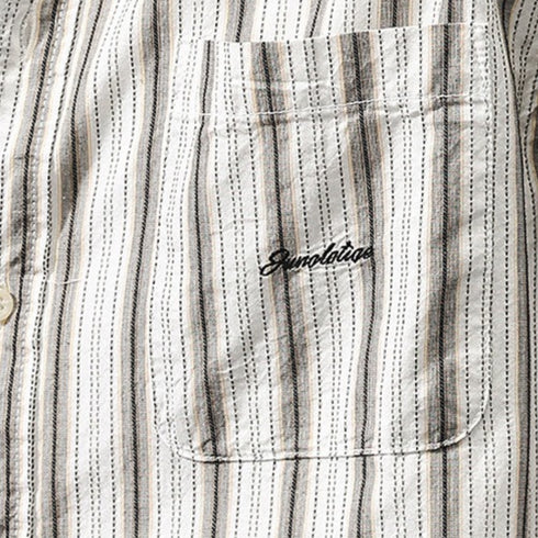 Vintage Stripe Relaxed Shirt P1847