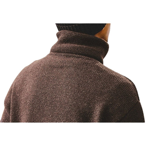 Elbow Patch Turtleneck Knit P1907