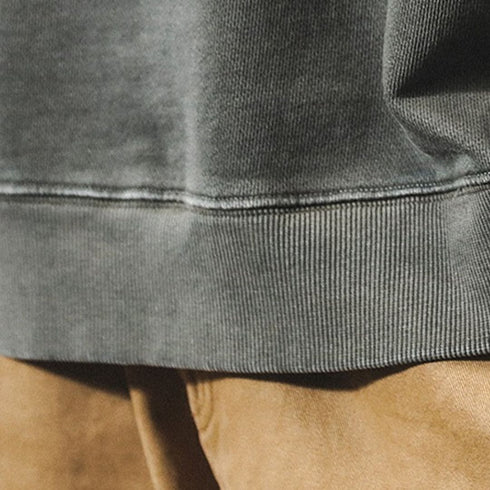 Big Logo Back Print Long Sleeve Sweatshirt P1750