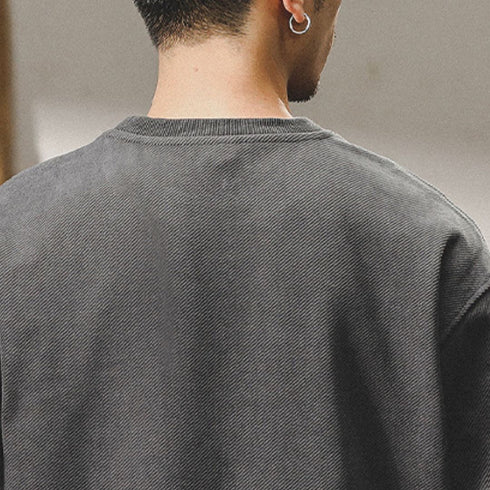 Asymmetry Line Design Sweatshirt P1610