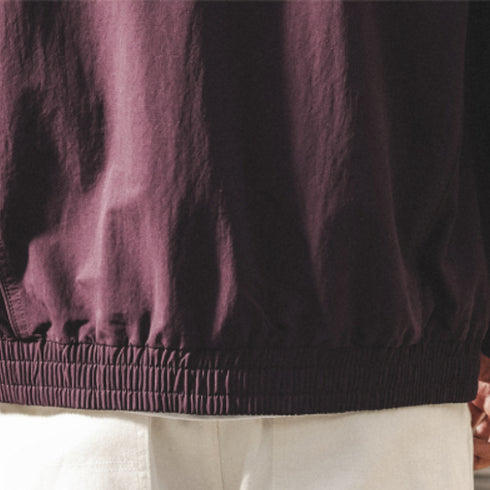 Minimal Design Stand Collar Jacket P1854