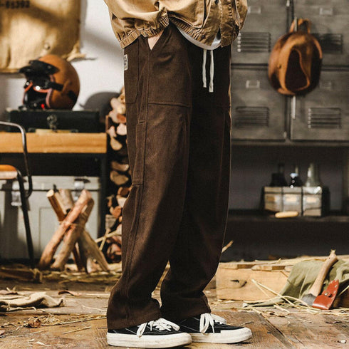 Absorbent Cotton Casual Pants P0669