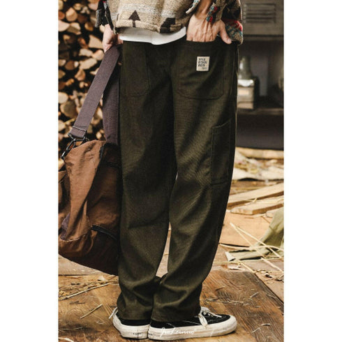 Absorbent Cotton Casual Pants P0669