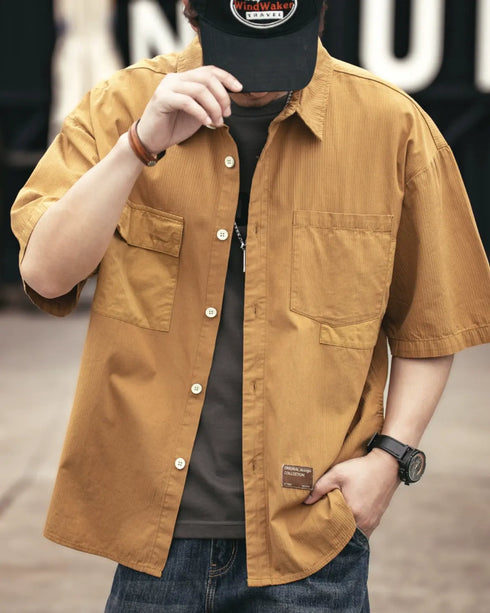 Utility Pocket Short Sleeve Shirt P1338