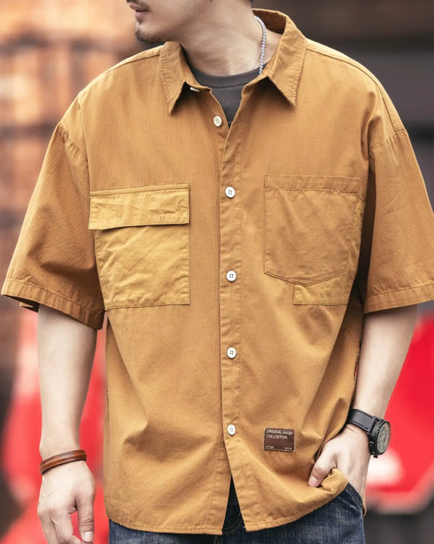 Utility Pocket Short Sleeve Shirt P1338
