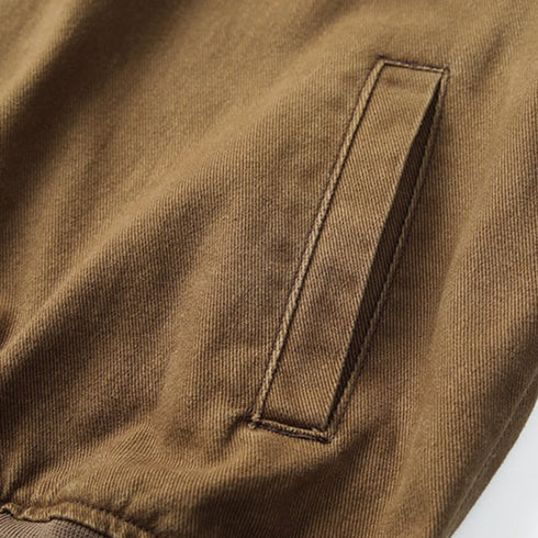 Vintage Work Military Jacket P1795