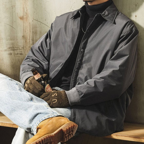 Simple Silhouette Coach Jacket P1871