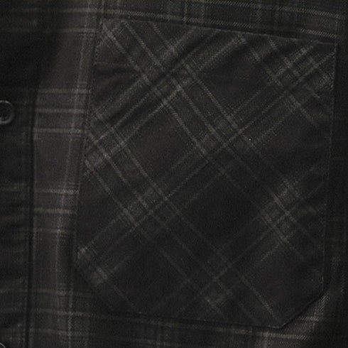 Monochrome Plaid Shirt P1632