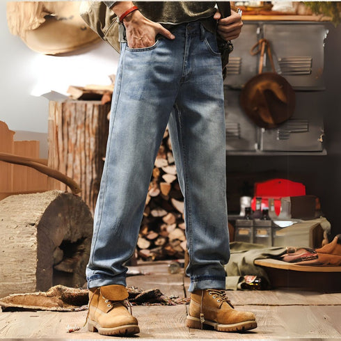 Straight Drape Casual Pants P1252