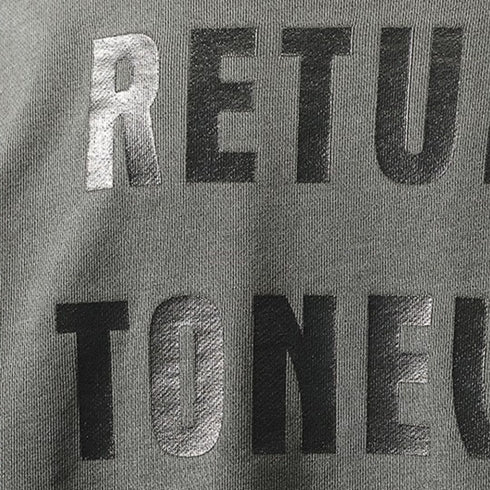 Big Logo Back Print Long Sleeve Sweatshirt P1750